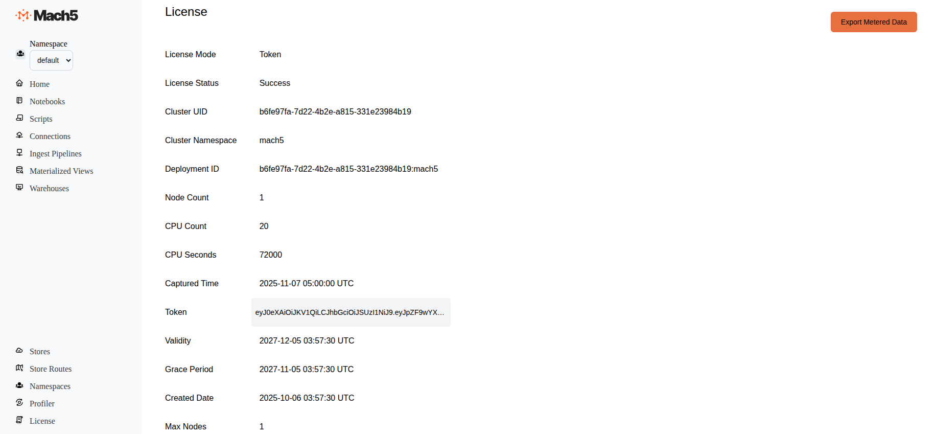 Retrieve Deployment ID UI