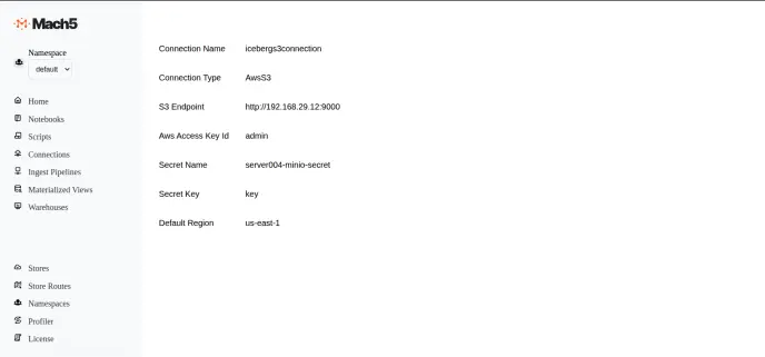 IcebergS3ConnectionDetails